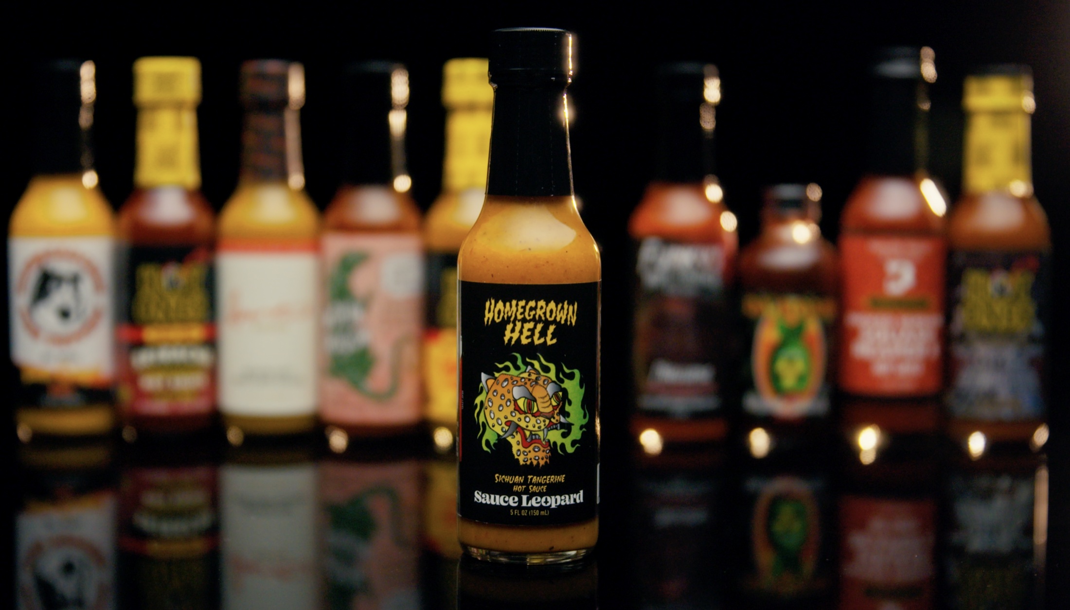 Homegrown Hell by Sauce Leopard in the Hot Ones Season 29 lineup
